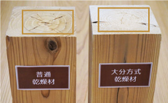 乾燥木材の特徴1