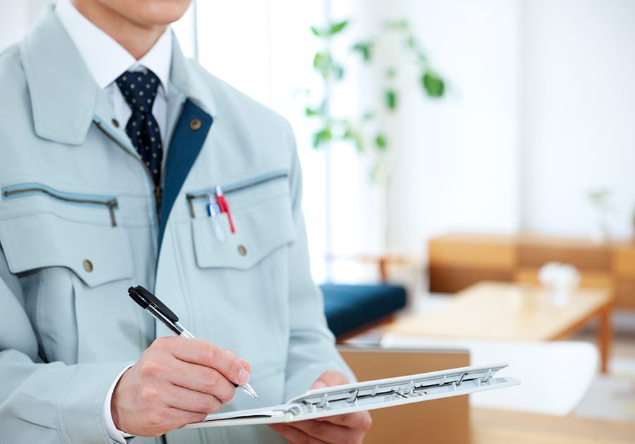 定期点検の様子