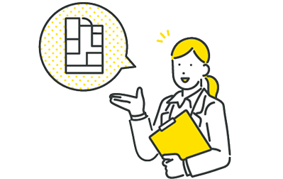 間取りや資金・土地探しの相談も同時に