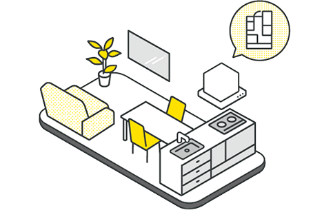 会員様限定の間取りイメージ