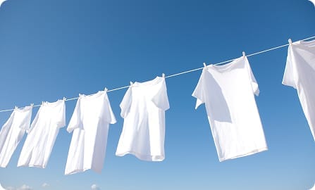 オール浄水で衣類も安心