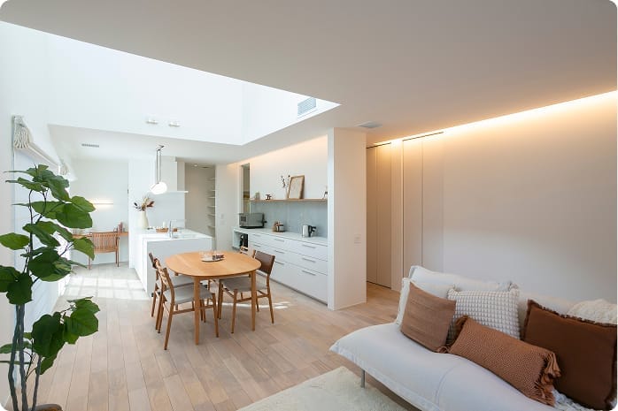 宿泊体験の様子