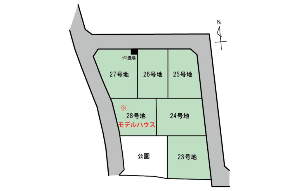 糸島運動公園南 ー全6区画ー
