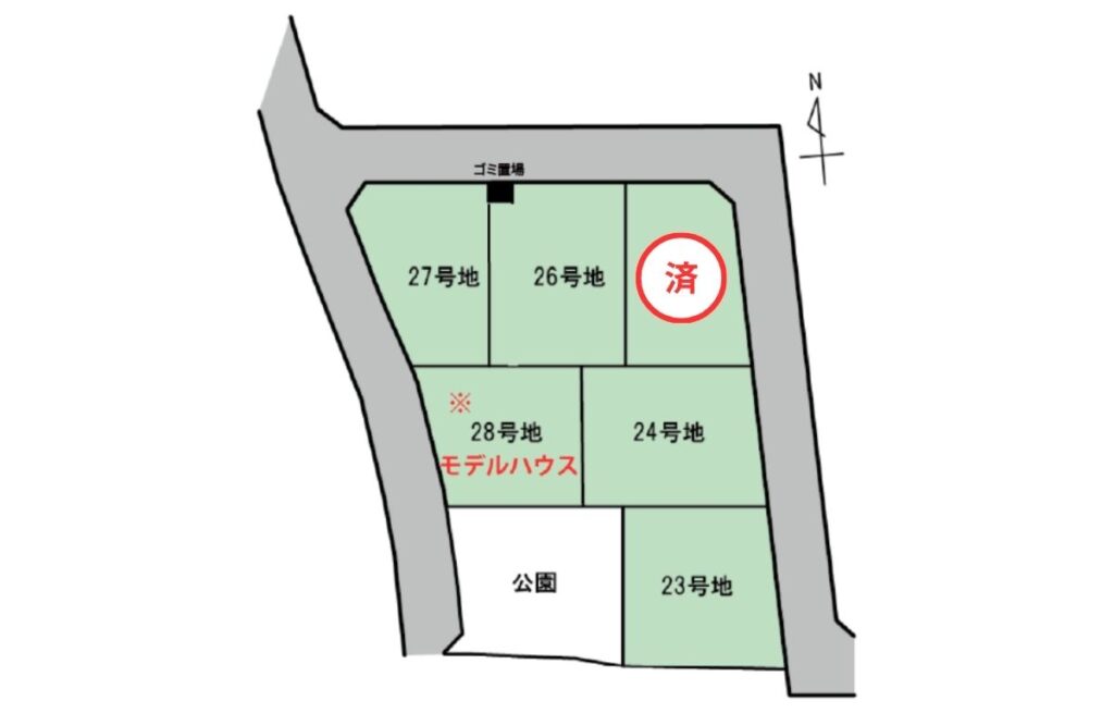 糸島運動公園南 ー全6区画ー