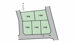 ブリーズガーデン干隈　ー全5区画ー